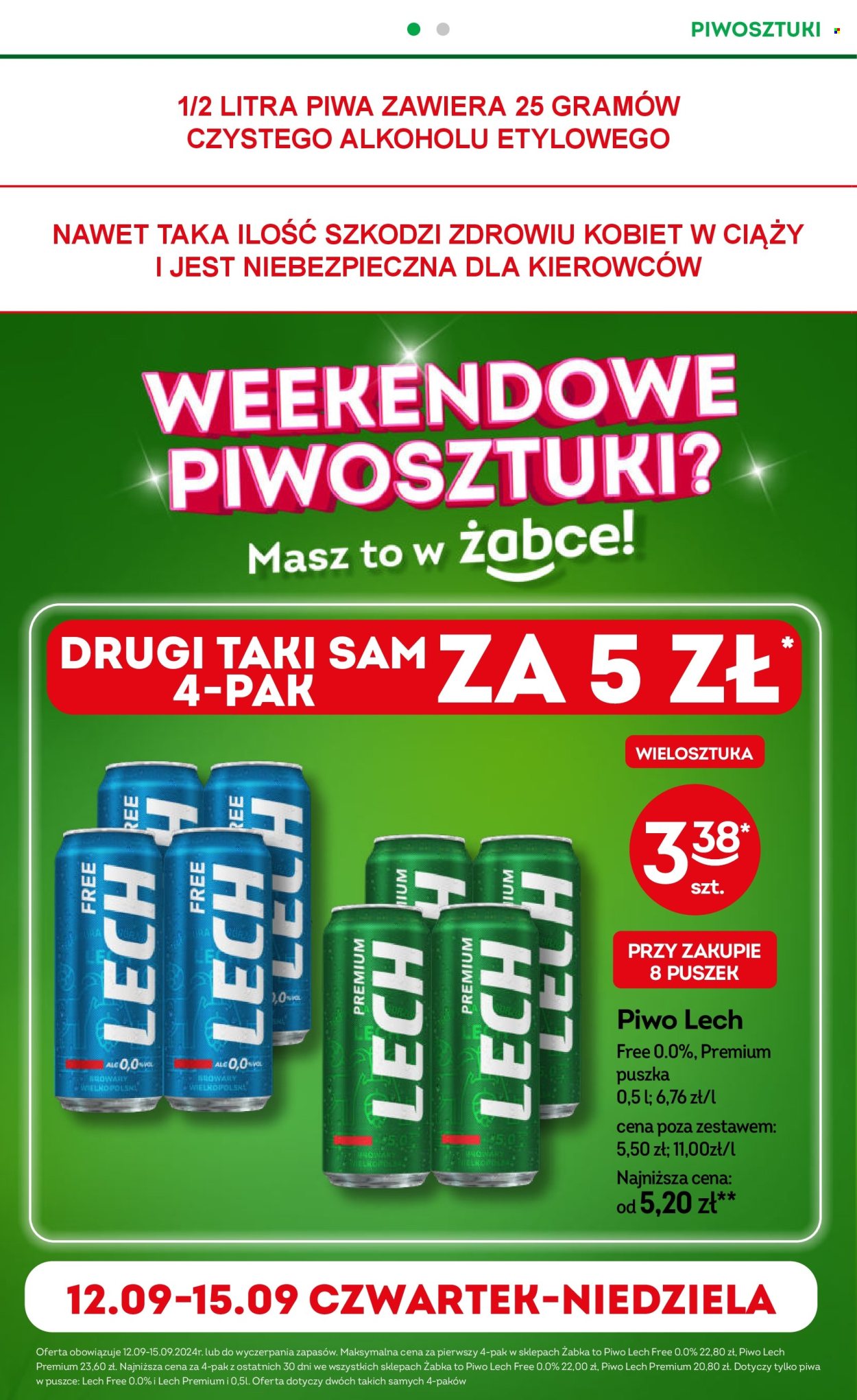 Leták Żabka - 11.9.2024 - 24.9.2024. Strana 18