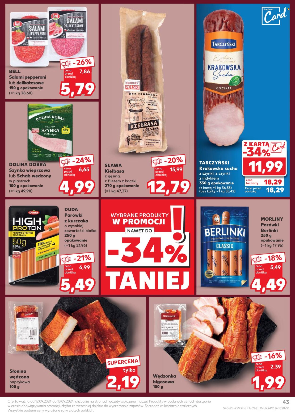 Gazetka Kaufland - 12.09.2024 - 18.09.2024. Strona 43
