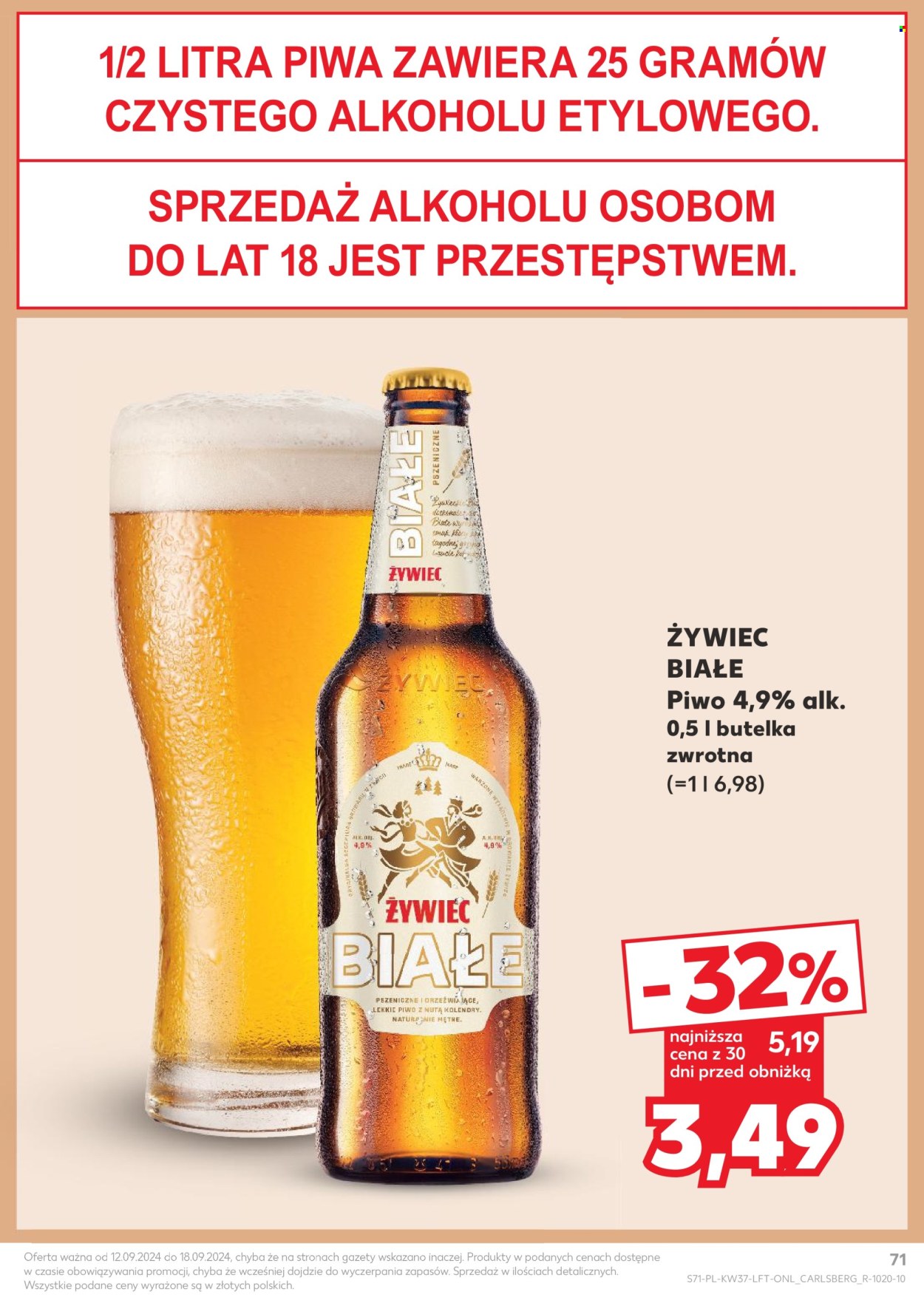 Gazetka Kaufland - 12.09.2024 - 18.09.2024. Strona 71