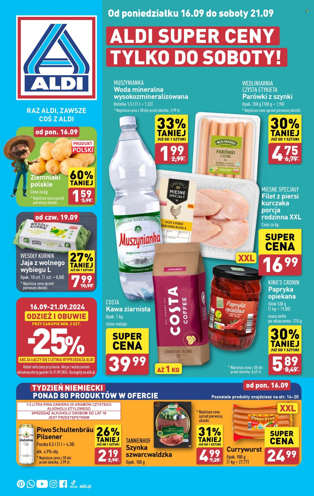 Gazetka ALDI - 16.09.2024 - 21.09.2024. Strona 1
