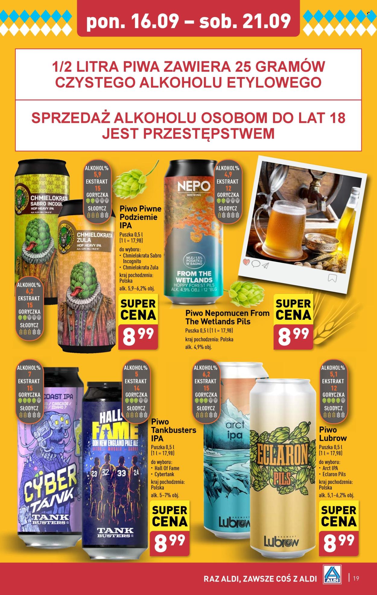 Gazetka ALDI - 16.09.2024 - 21.09.2024. Strona 19