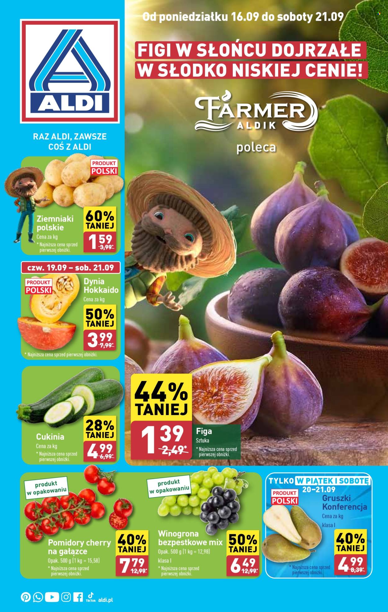 Gazetka ALDI - 16.09.2024 - 21.09.2024. Strona 1