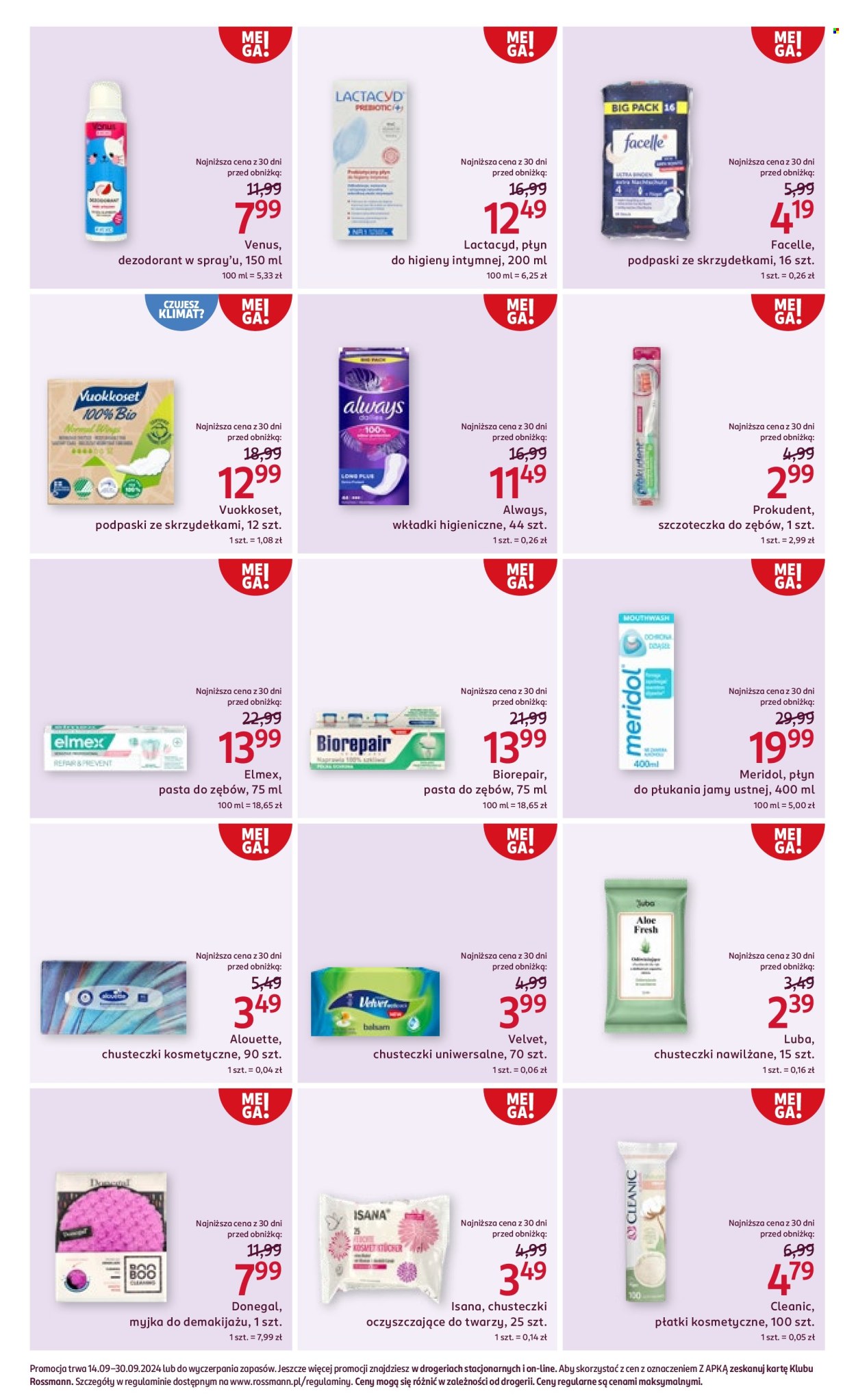 Leták Rossmann - 14.9.2024 - 30.9.2024. Strana 6