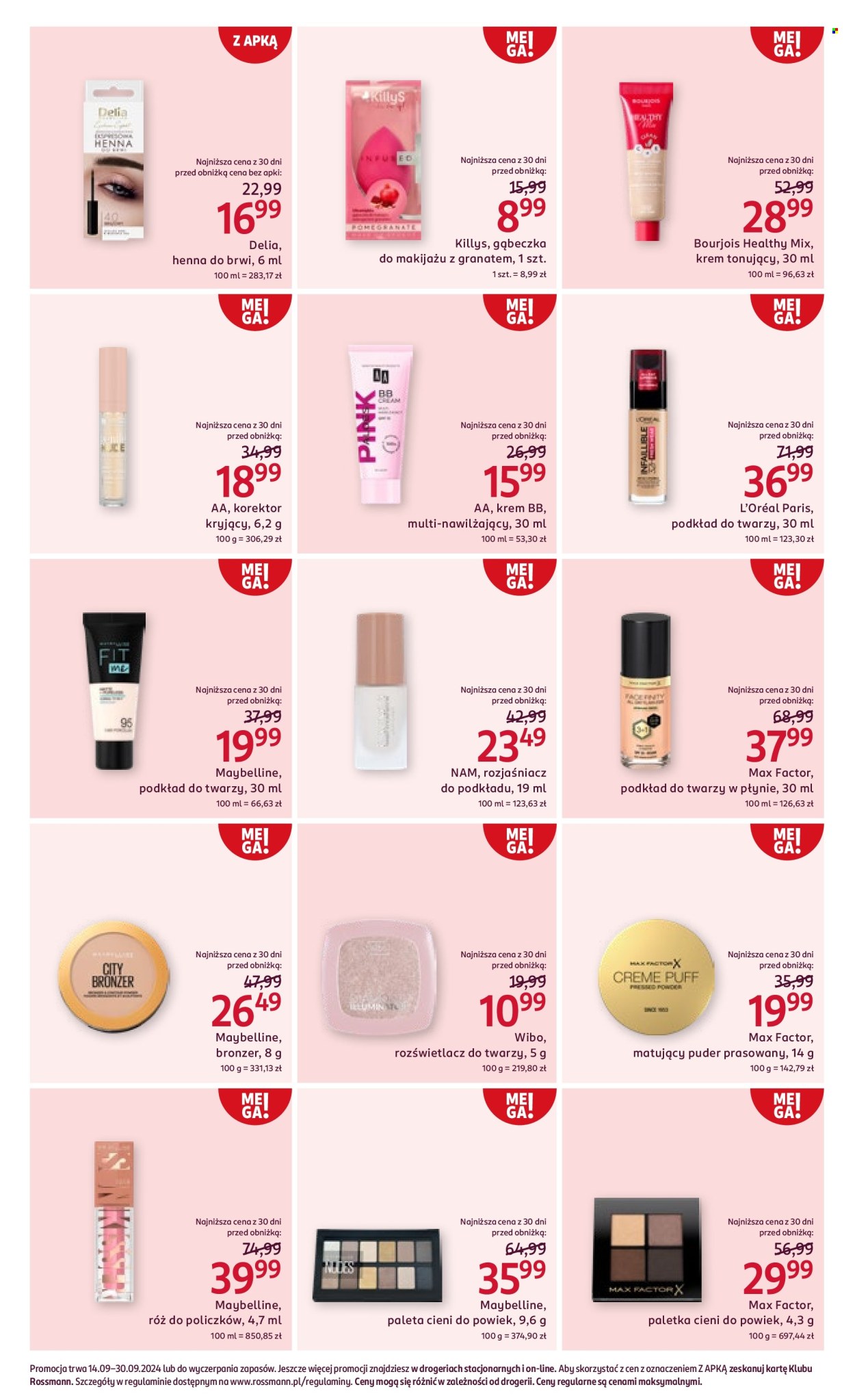 Leták Rossmann - 14.9.2024 - 30.9.2024. Strana 11
