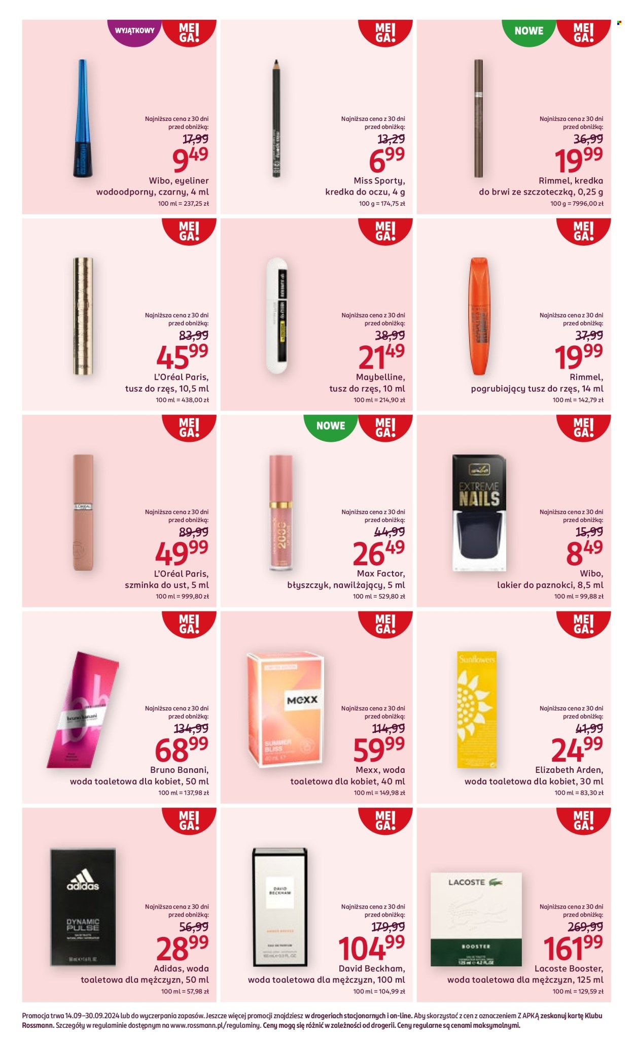 Leták Rossmann - 14.9.2024 - 30.9.2024. Strana 12