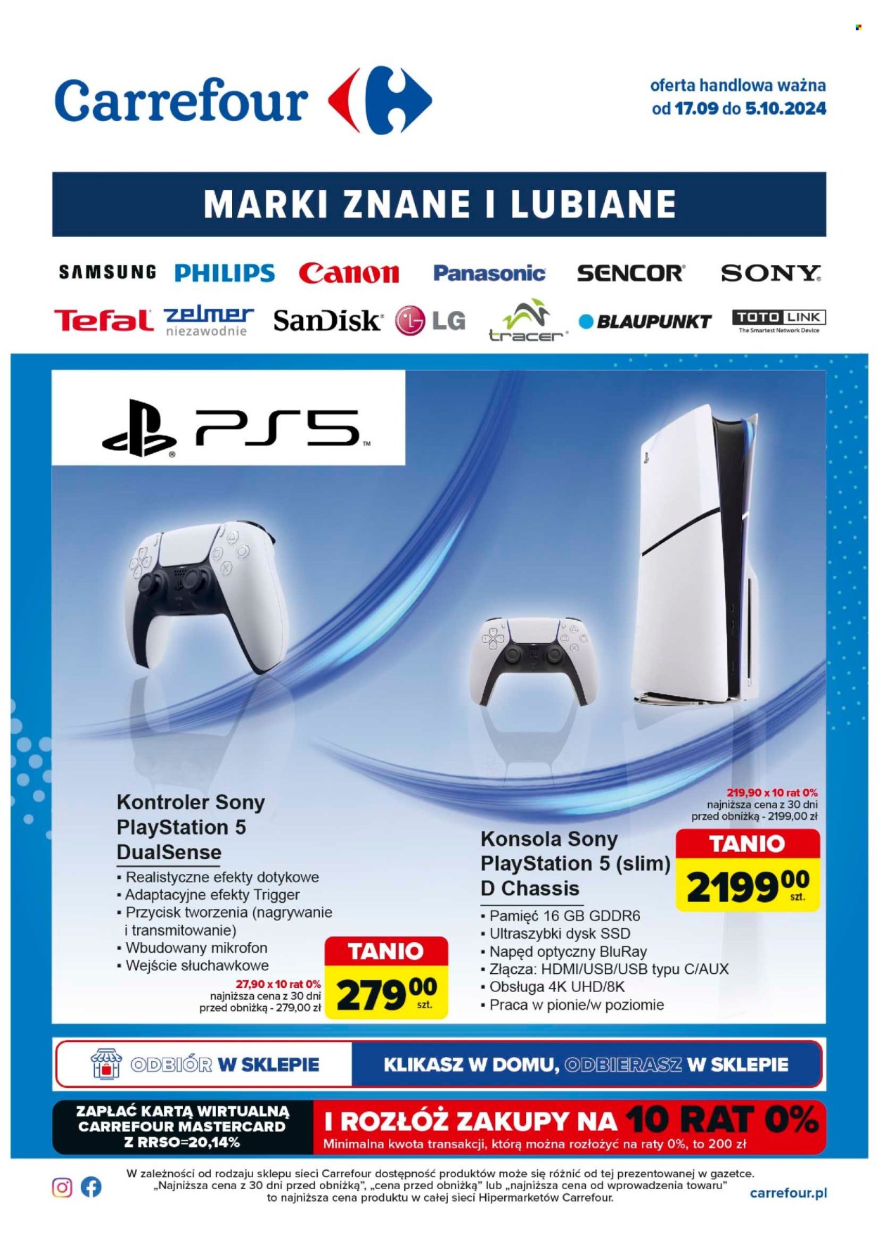 Gazetka Carrefour - 17.09.2024 - 5.10.2024. Strona 1