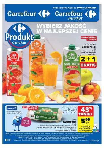 Gazetka Carrefour - 17.09.2024 - 28.09.2024.