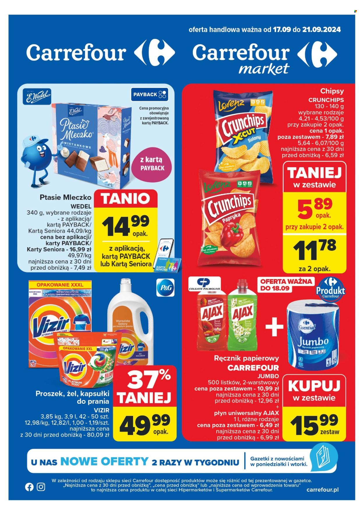 Gazetka Carrefour - 17.09.2024 - 21.09.2024. Strona 1