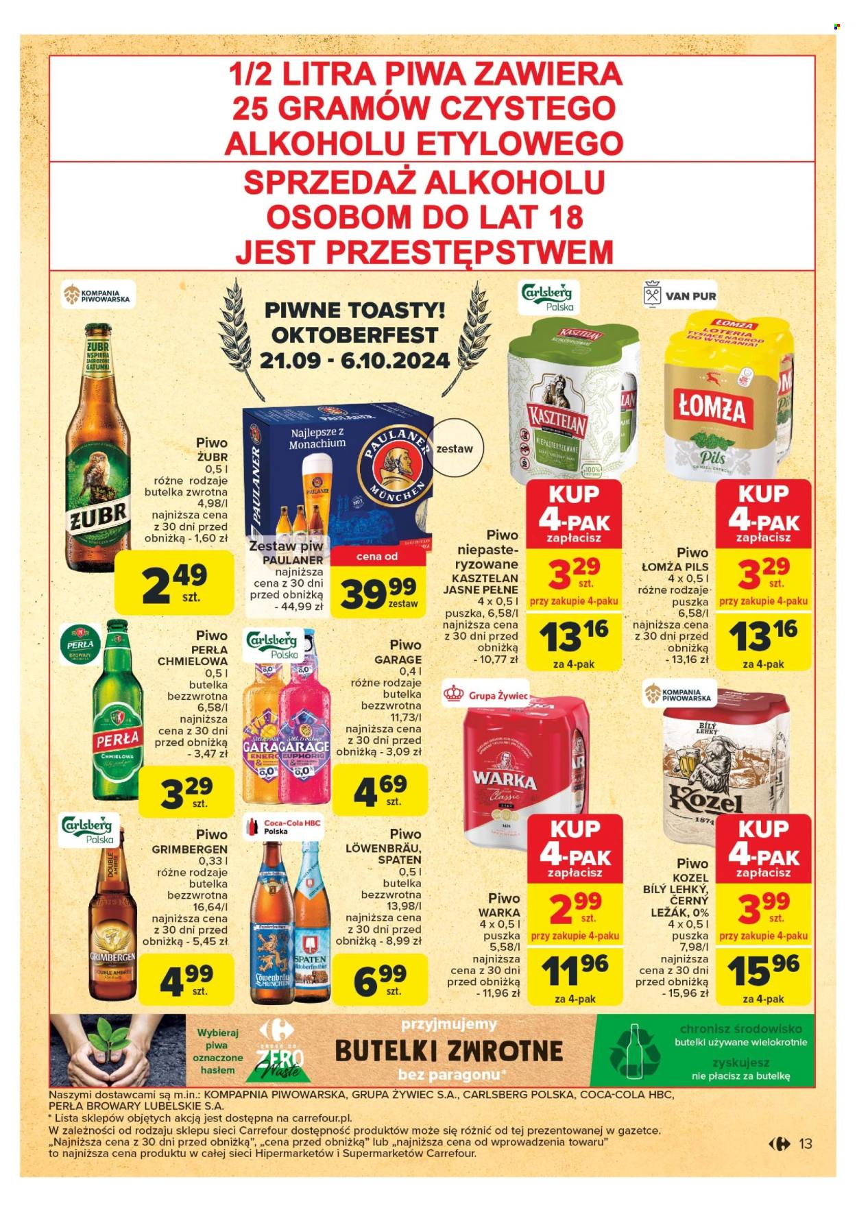 Leták Carrefour - 17.9.2024 - 21.9.2024. Strana 13