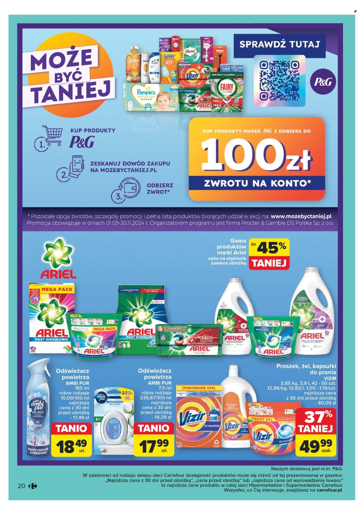Leták Carrefour - 17.9.2024 - 21.9.2024. Strana 20