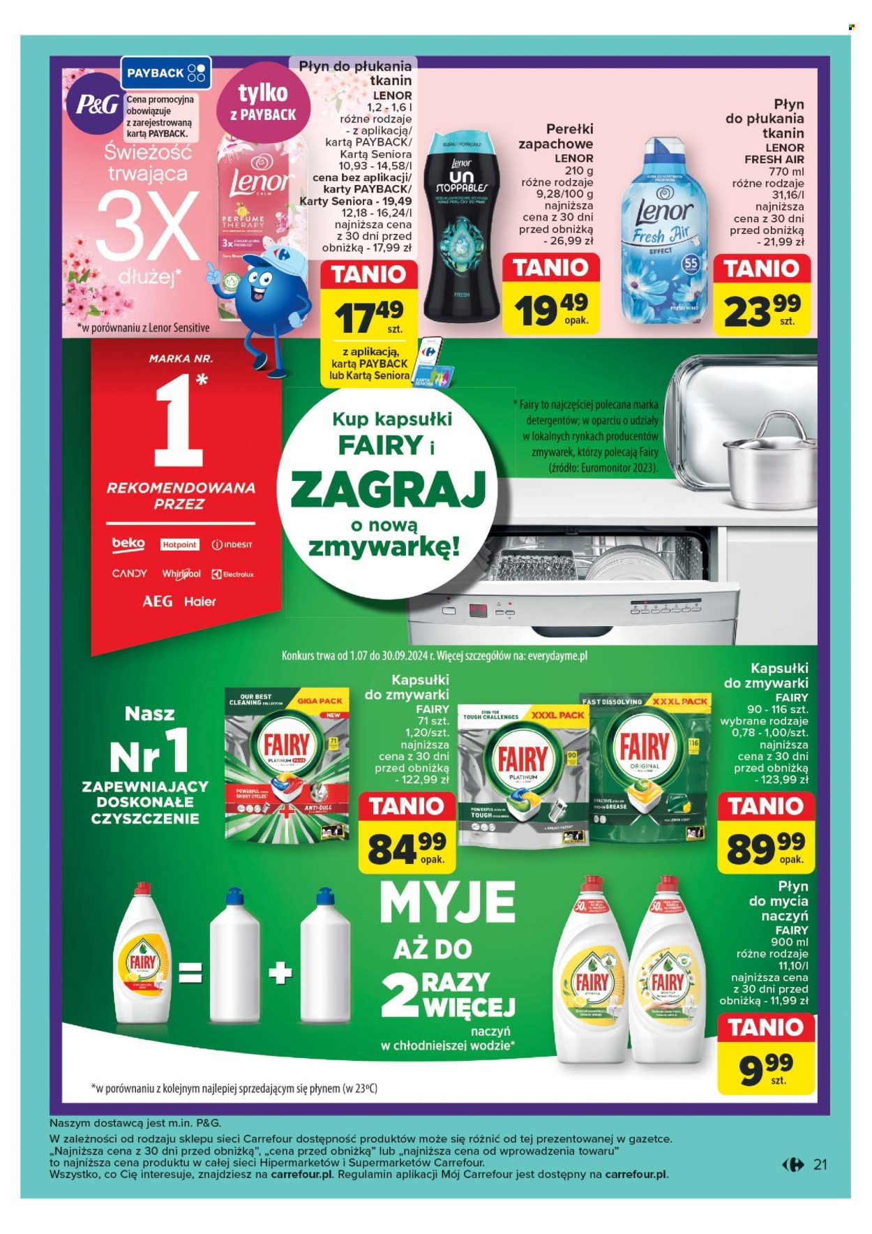 Leták Carrefour - 17.9.2024 - 21.9.2024. Strana 21
