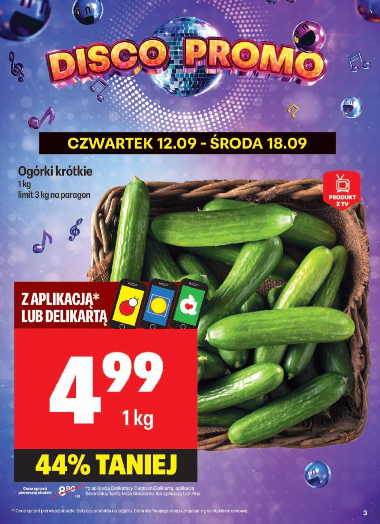 Gazetka Delikatesy Centrum - 16.09.2024 - 22.09.2024. Strona 3