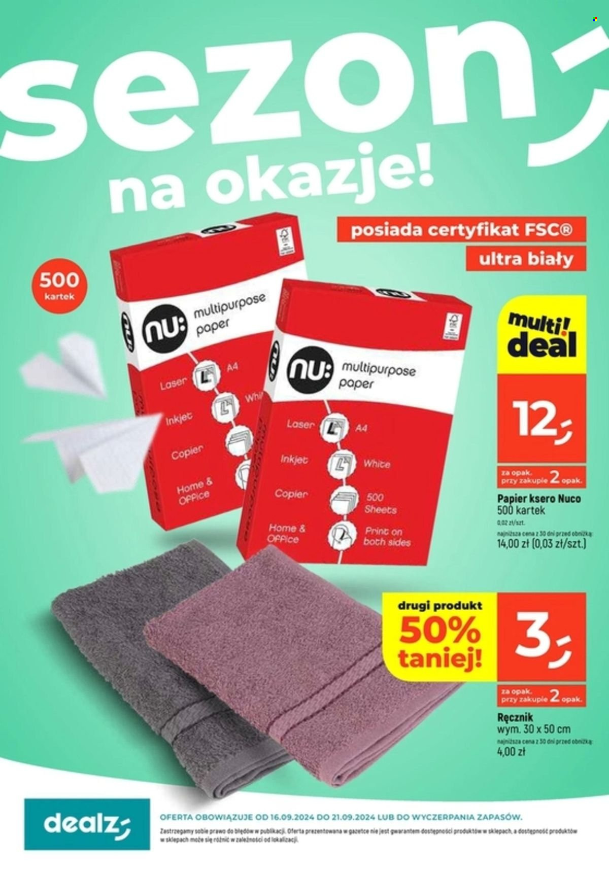 Gazetka Dealz - 16.09.2024 - 21.09.2024. Strona 1