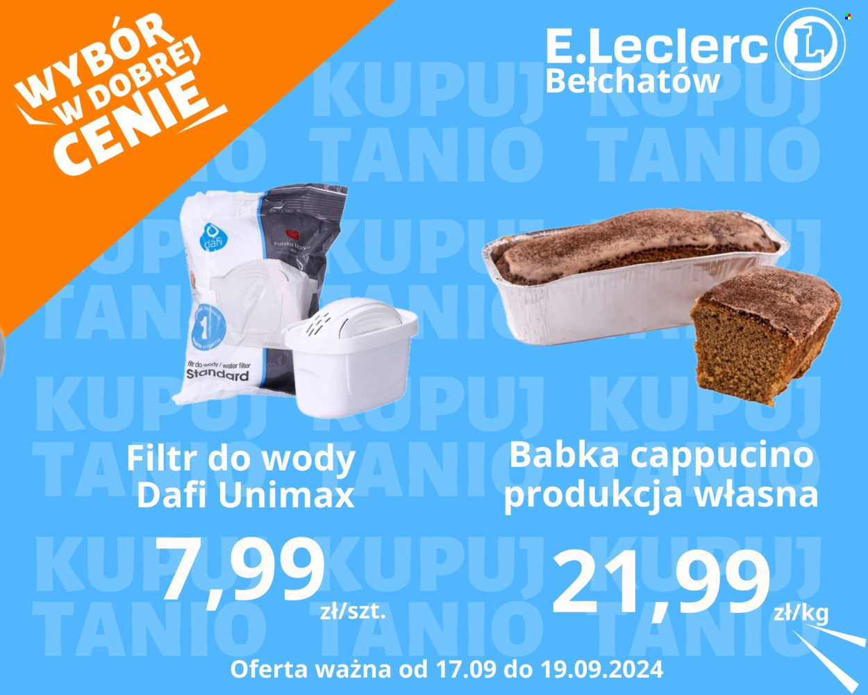 Gazetka E.Leclerc - 17.09.2024 - 19.09.2024. Strona 1