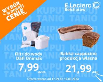Gazetka E.Leclerc - 17.09.2024 - 19.09.2024.