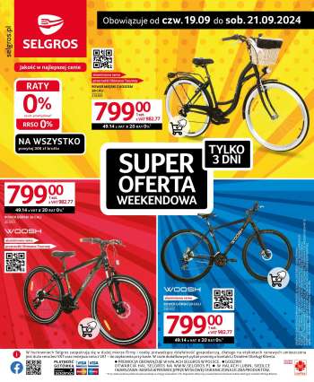 Gazetka Selgros - 19.09.2024 - 21.09.2024.