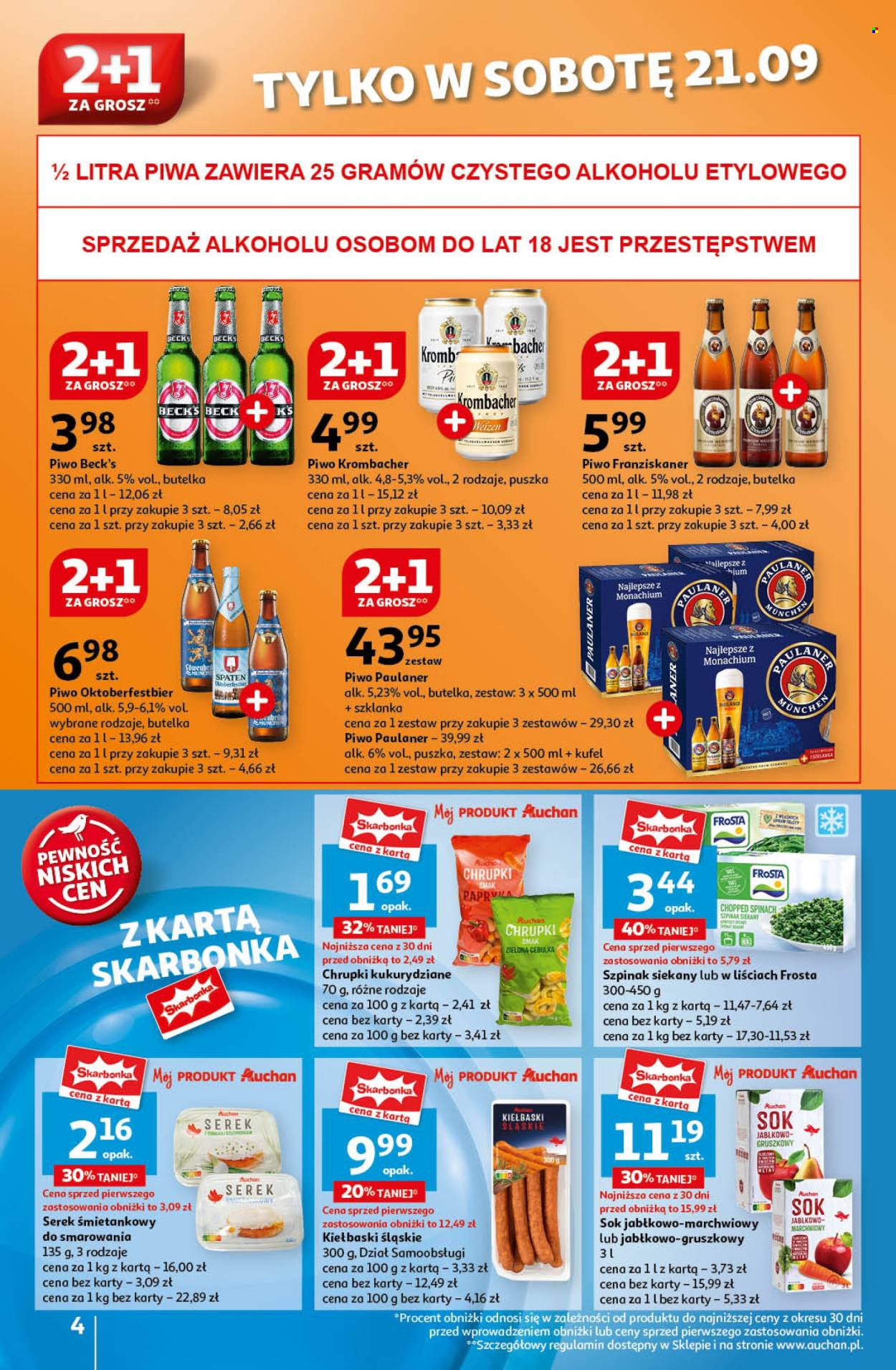Gazetka Auchan - 19.09.2024 - 25.09.2024. Strona 4