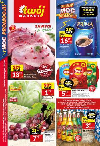 Gazetka Twój Market - 18.09.2024 - 24.09.2024.