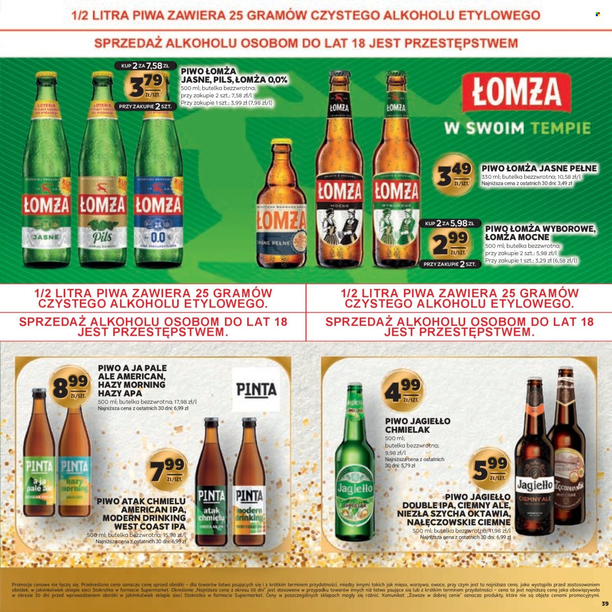 Gazetka Stokrotka Supermarket - 12.09.2024 - 25.09.2024. Strona 39