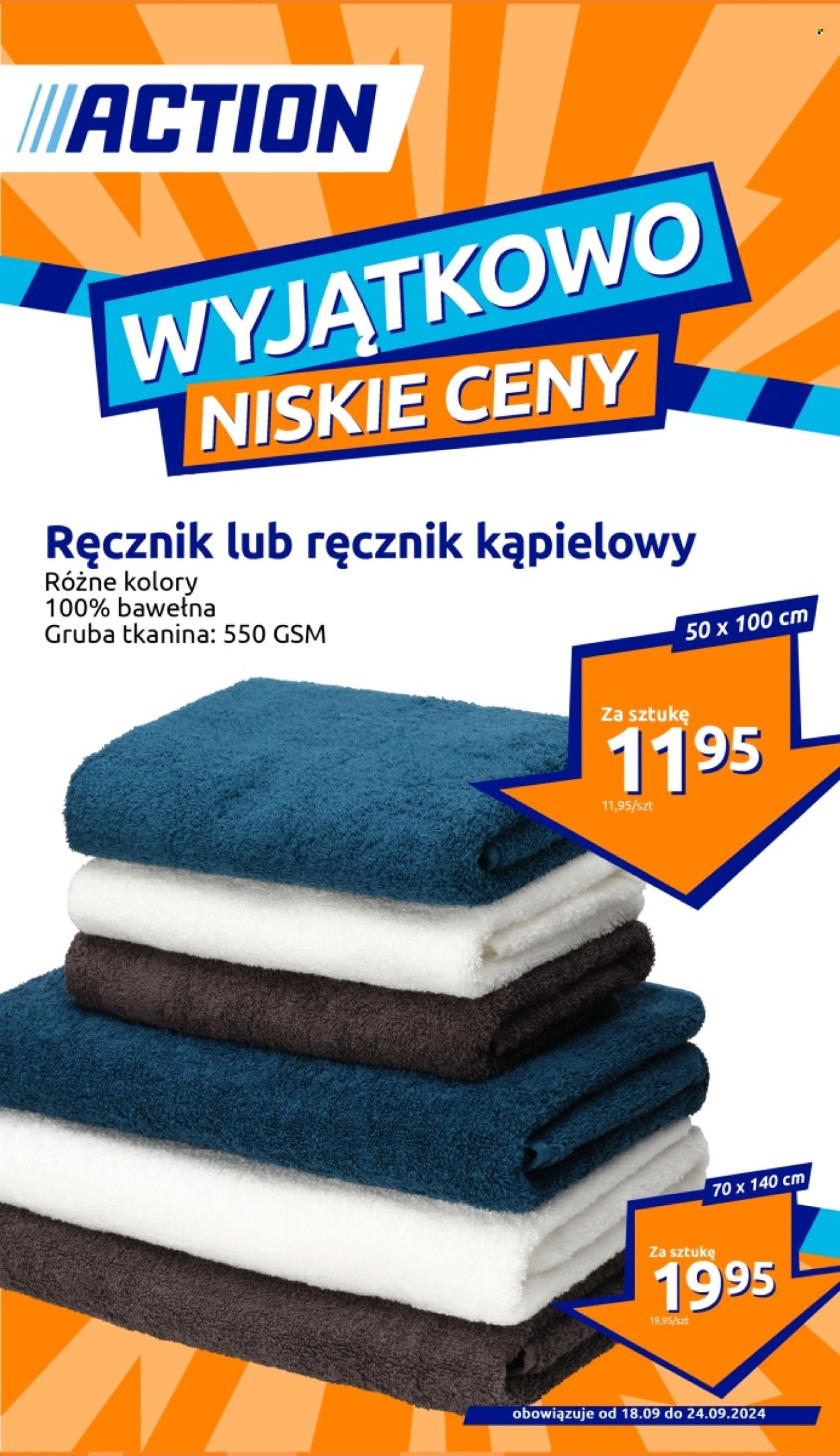 Gazetka Action - 18.09.2024 - 24.09.2024. Strona 1