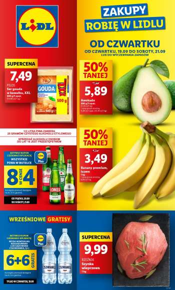 Gazetka Lidl - 19.09.2024 - 21.09.2024.