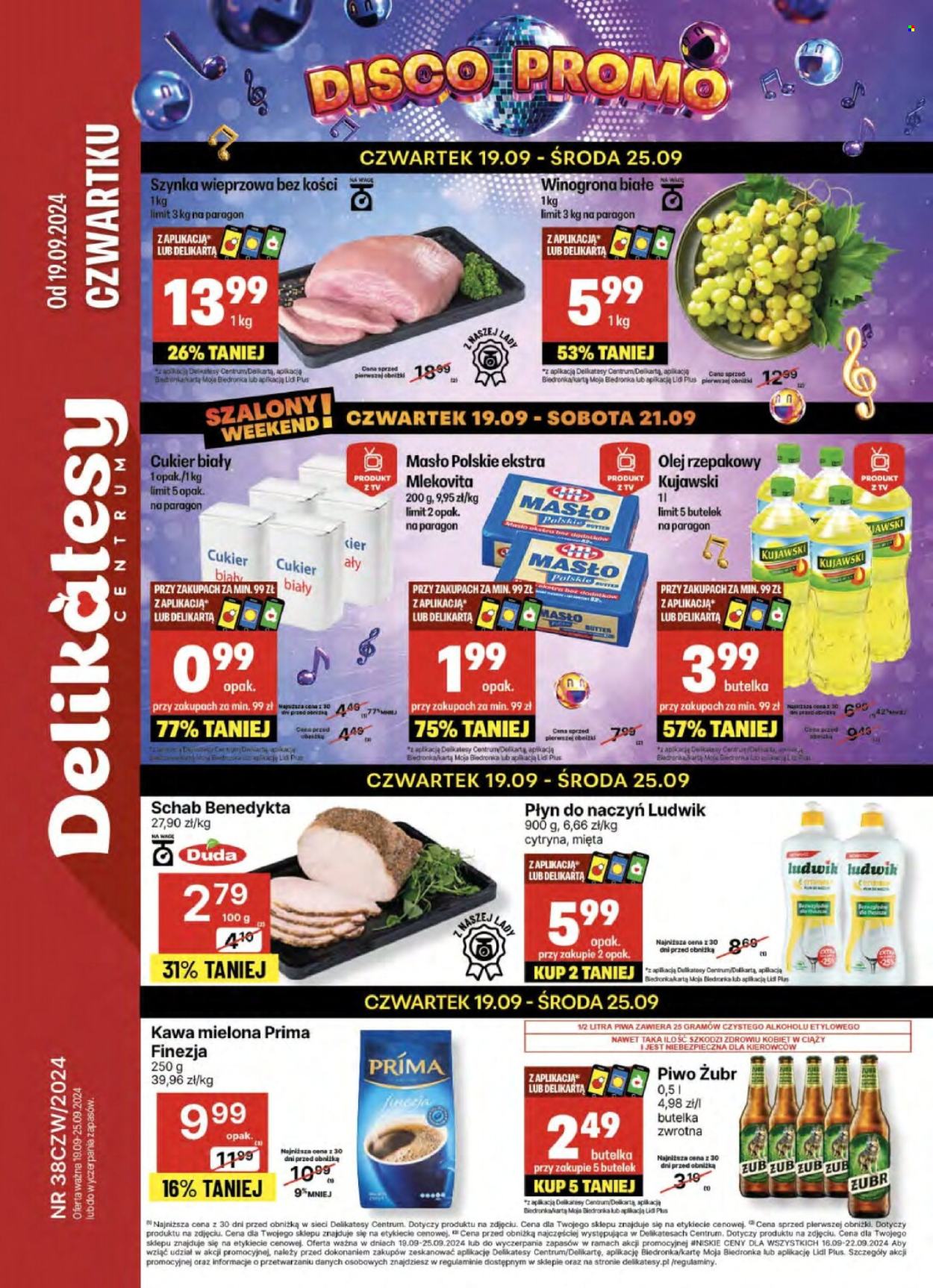 Gazetka Delikatesy Centrum - 19.09.2024 - 25.09.2024. Strona 1
