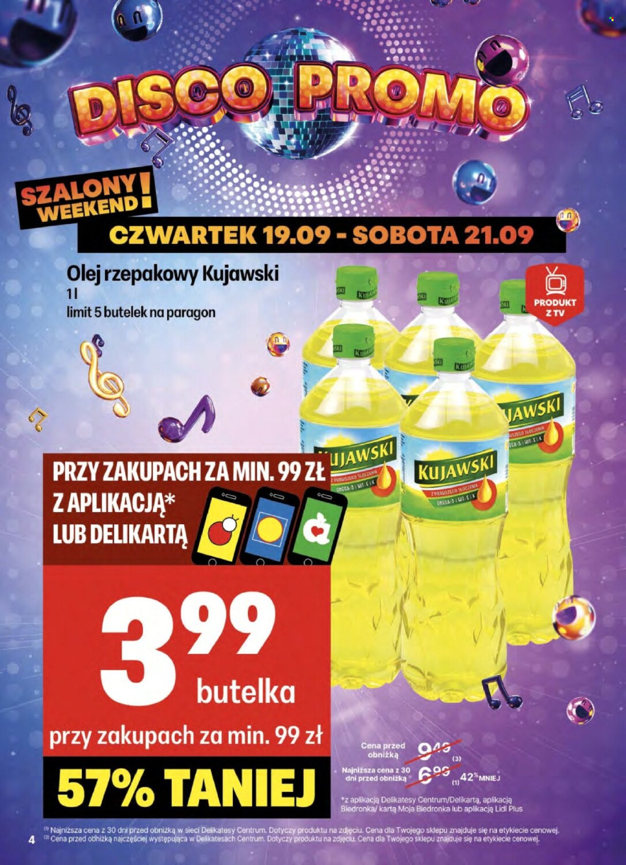 Gazetka Delikatesy Centrum - 19.09.2024 - 25.09.2024. Strona 4