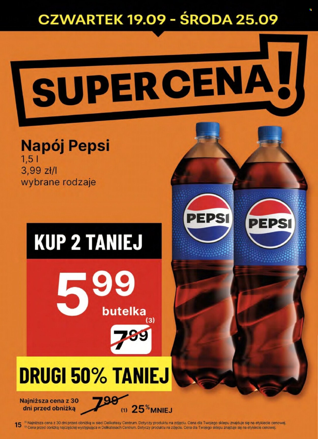 Gazetka Delikatesy Centrum - 19.09.2024 - 25.09.2024. Strona 15