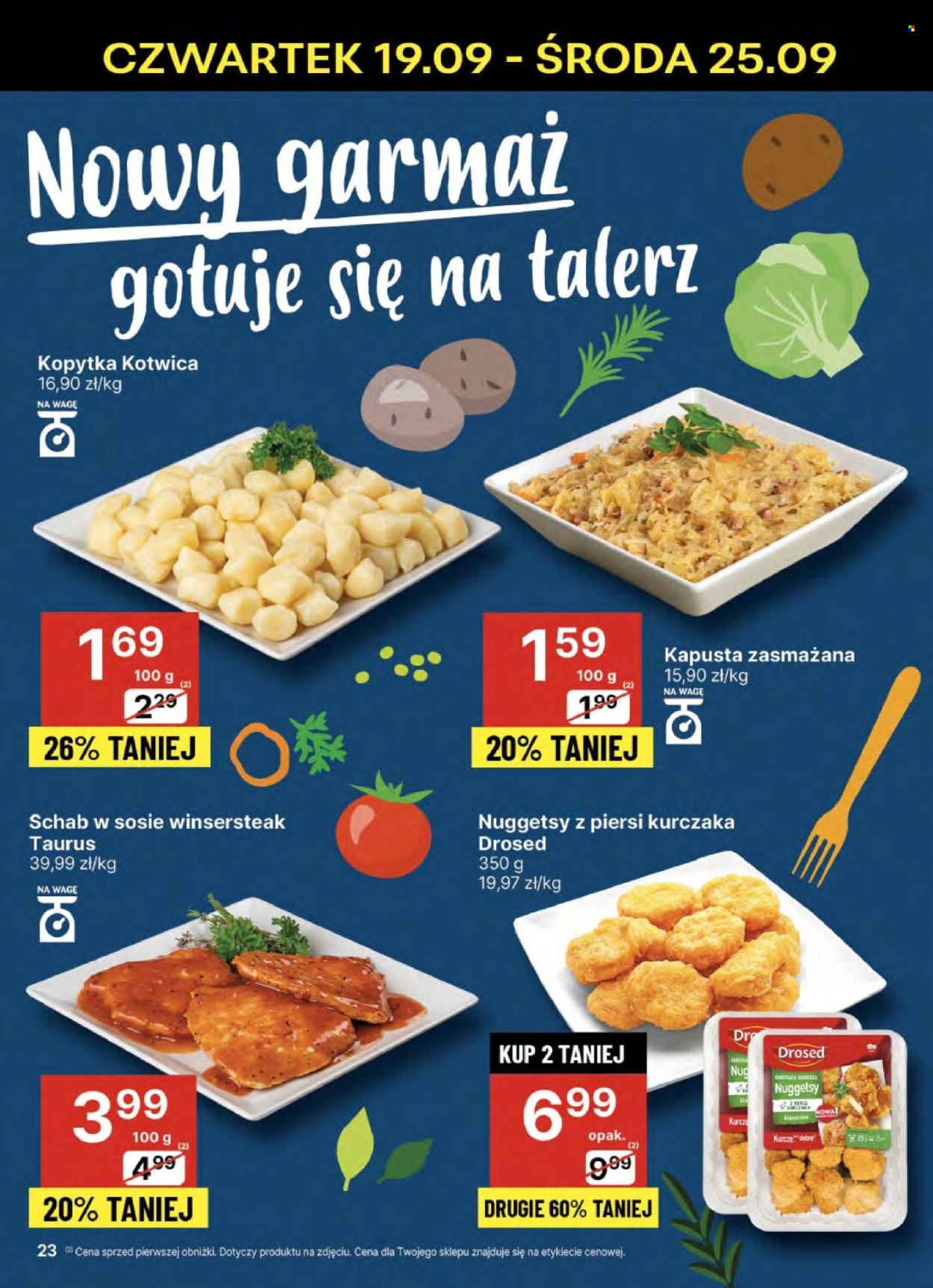 Gazetka Delikatesy Centrum - 19.09.2024 - 25.09.2024. Strona 23