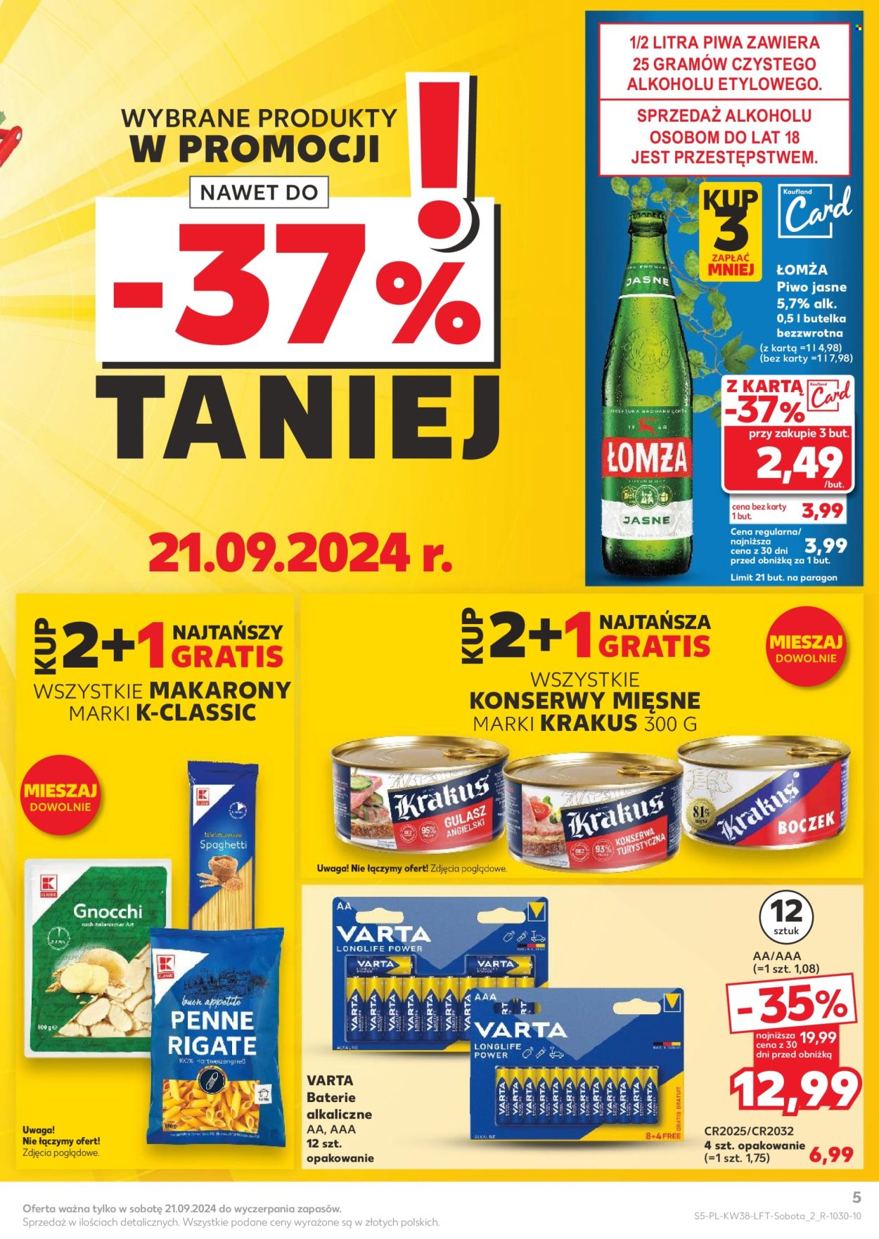 Gazetka Kaufland - 19.09.2024 - 25.09.2024. Strona 5