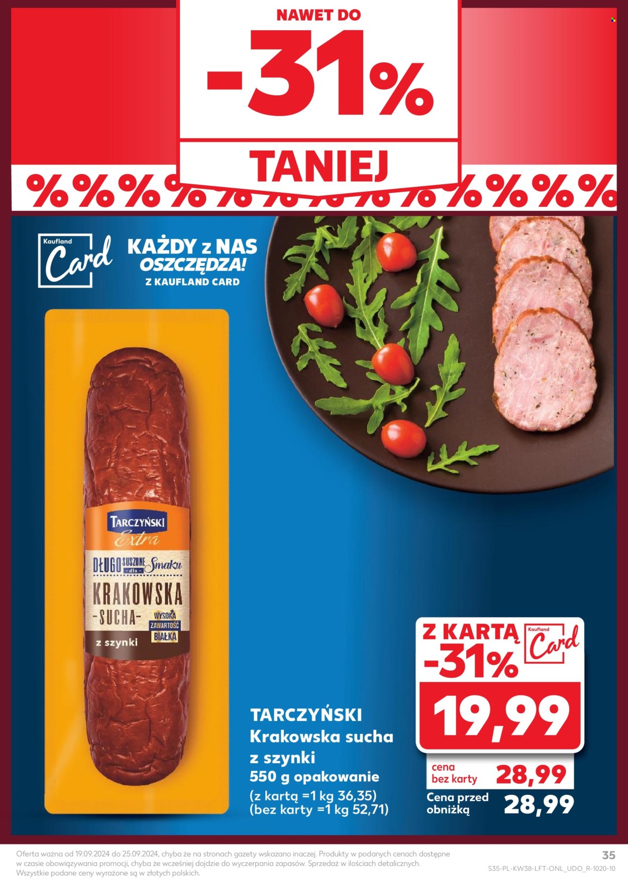 Gazetka Kaufland - 19.09.2024 - 25.09.2024. Strona 35