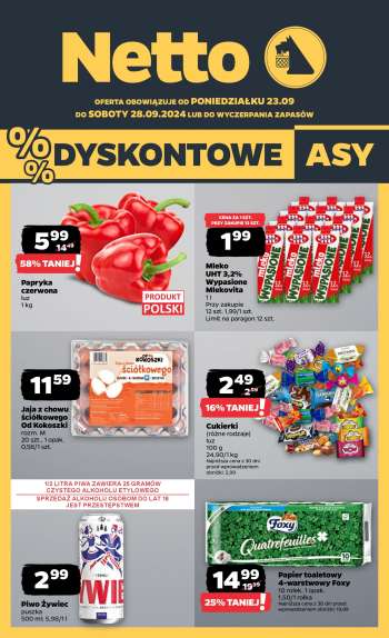 Gazetka Netto - 23.09.2024 - 28.09.2024.