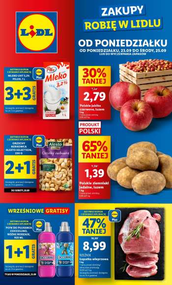 Gazetka Lidl - 23.09.2024 - 25.09.2024.