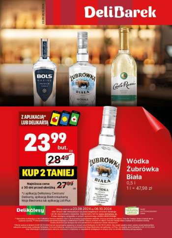 Gazetka Delikatesy Centrum - 23.09.2024 - 6.10.2024.