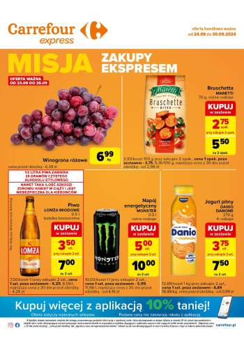 Gazetka Carrefour - 24.09.2024 - 30.09.2024.
