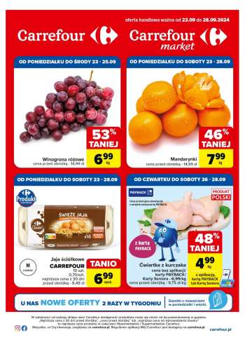 Gazetka Carrefour - 23.09.2024 - 28.09.2024.