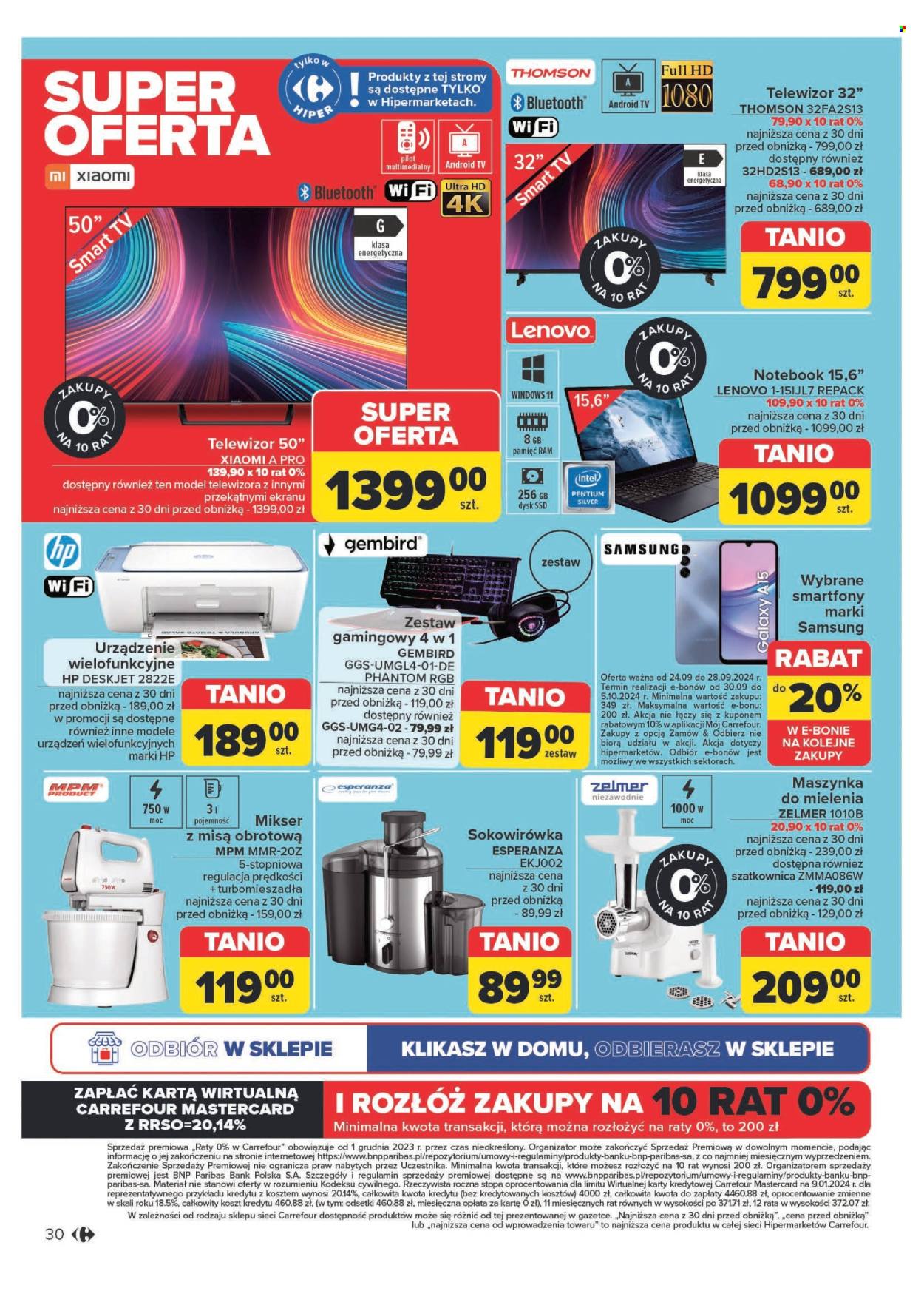 Gazetka Carrefour - 24.09.2024 - 28.09.2024. Strona 30