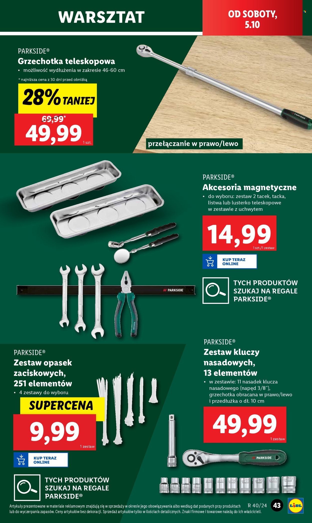 Gazetka Lidl - 30.09.2024 - 5.10.2024. Strona 47