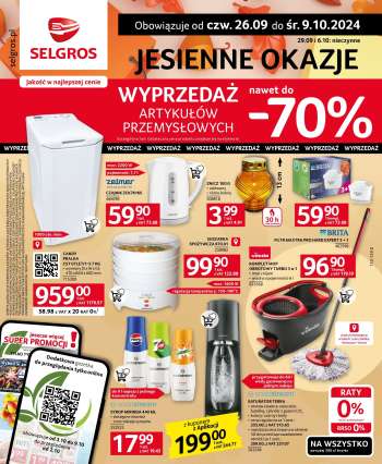Gazetka Selgros - 26.09.2024 - 9.10.2024.