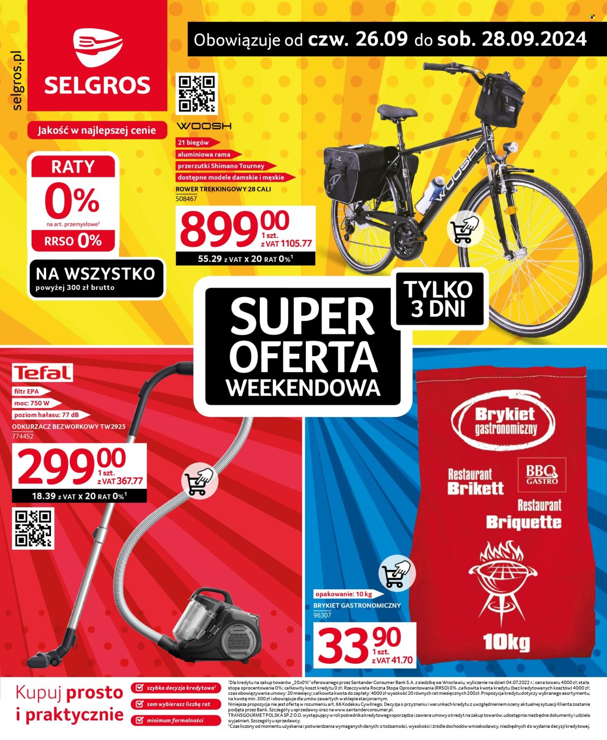 Gazetka Selgros - 26.09.2024 - 28.09.2024. Strona 1