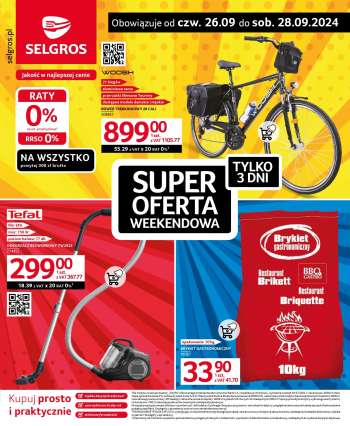 Gazetka Selgros - 26.09.2024 - 28.09.2024.
