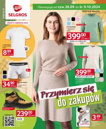 Gazetka Selgros - 26.09.2024 - 9.10.2024.
