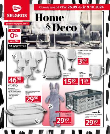 Gazetka Selgros - 26.09.2024 - 9.10.2024.
