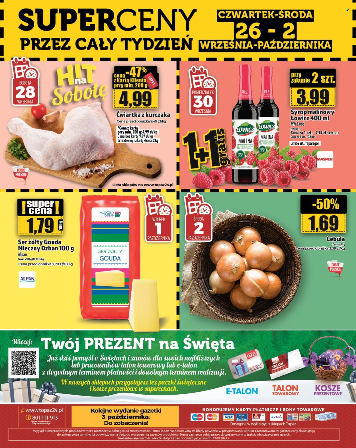Gazetka Topaz - 26.09.2024 - 2.10.2024. Strona 28
