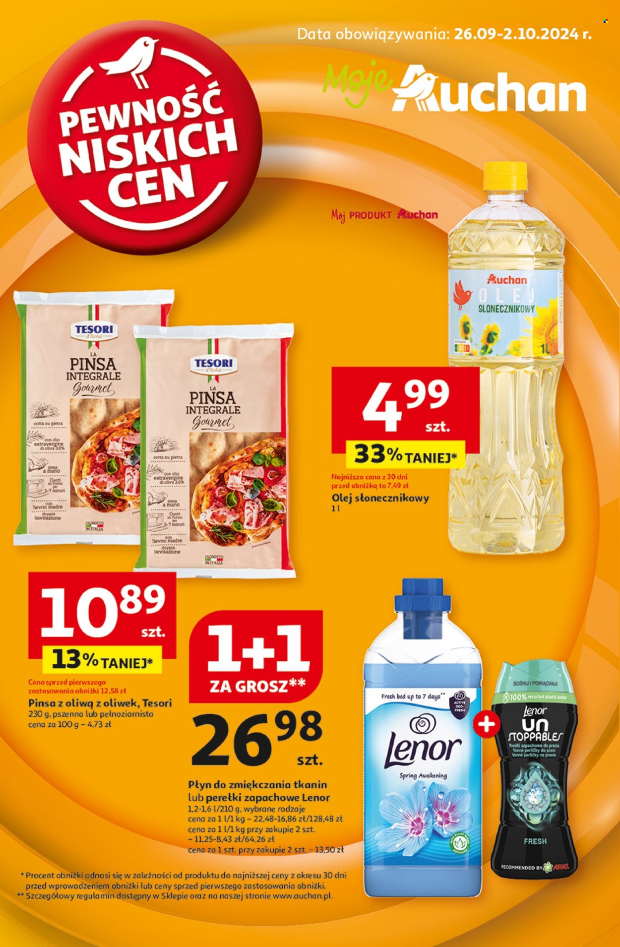 Gazetka Auchan - 26.09.2024 - 2.10.2024. Strona 1