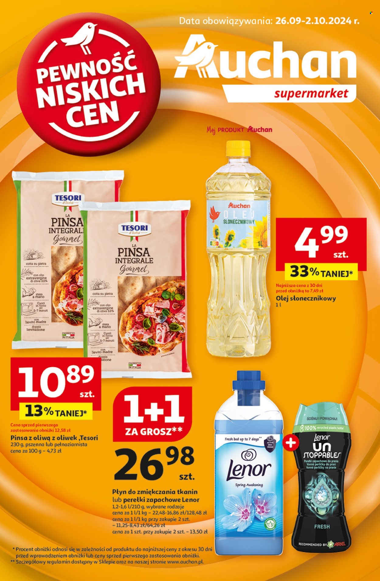 Gazetka Auchan - 26.09.2024 - 2.10.2024. Strona 1