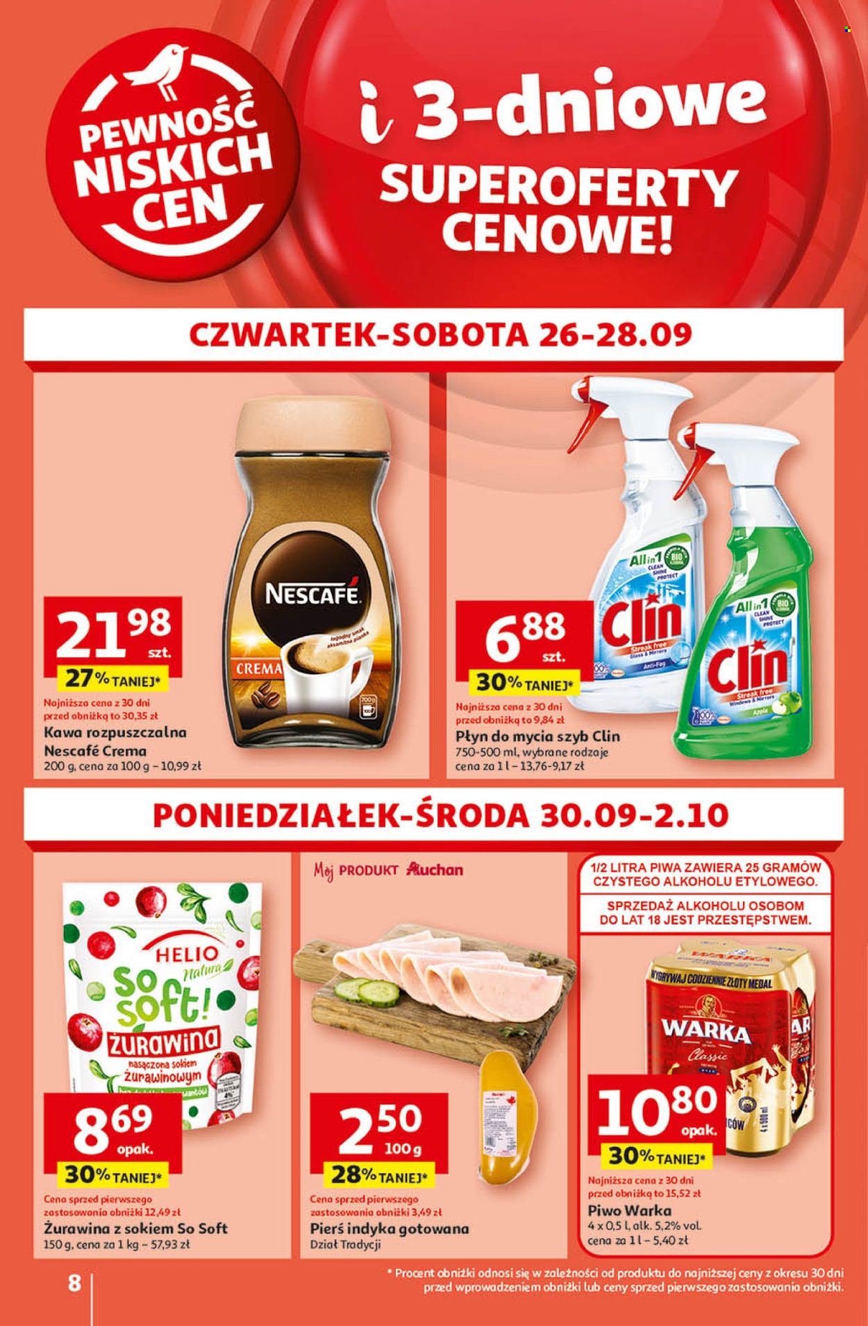 Gazetka Auchan - 26.09.2024 - 2.10.2024. Strona 8