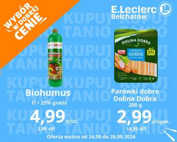 Gazetka E.Leclerc - 24.09.2024 - 26.09.2024.