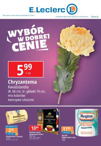 Gazetka E.Leclerc - 24.09.2024 - 7.10.2024.
