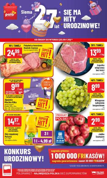 Gazetka Polomarket - 25.09.2024 - 1.10.2024.
